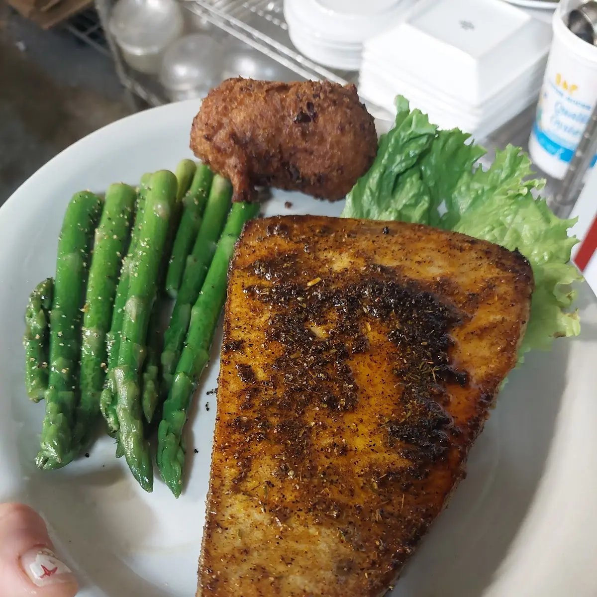Blackened Red Snapper