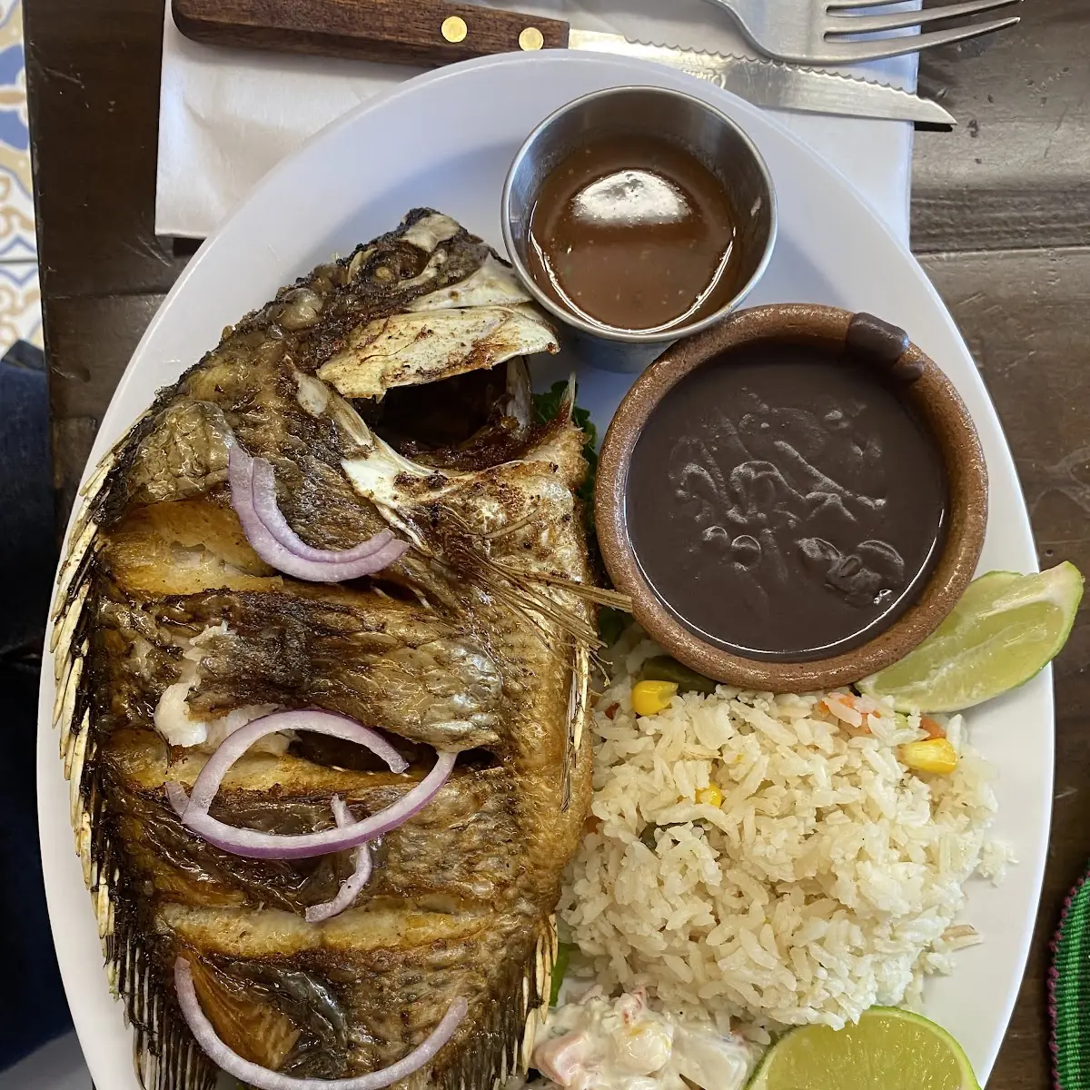 Mojarra Fried Tilapia