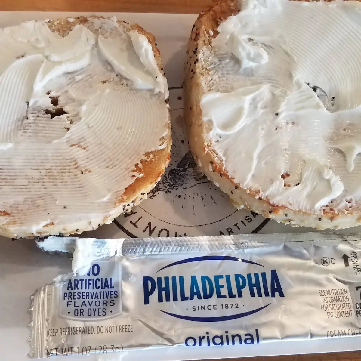 Bagel with Cream Cheese