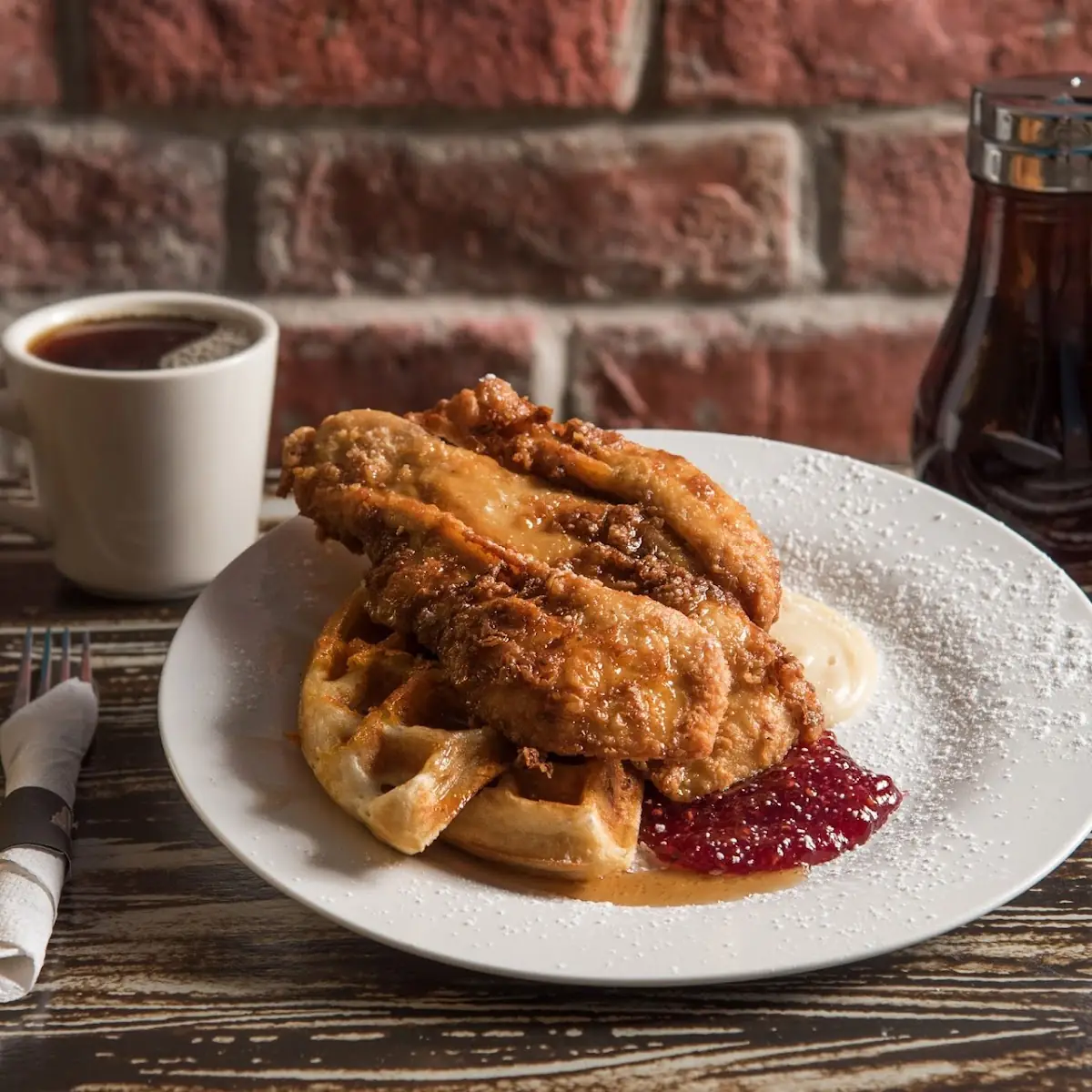 Fried Chicken & Waffle