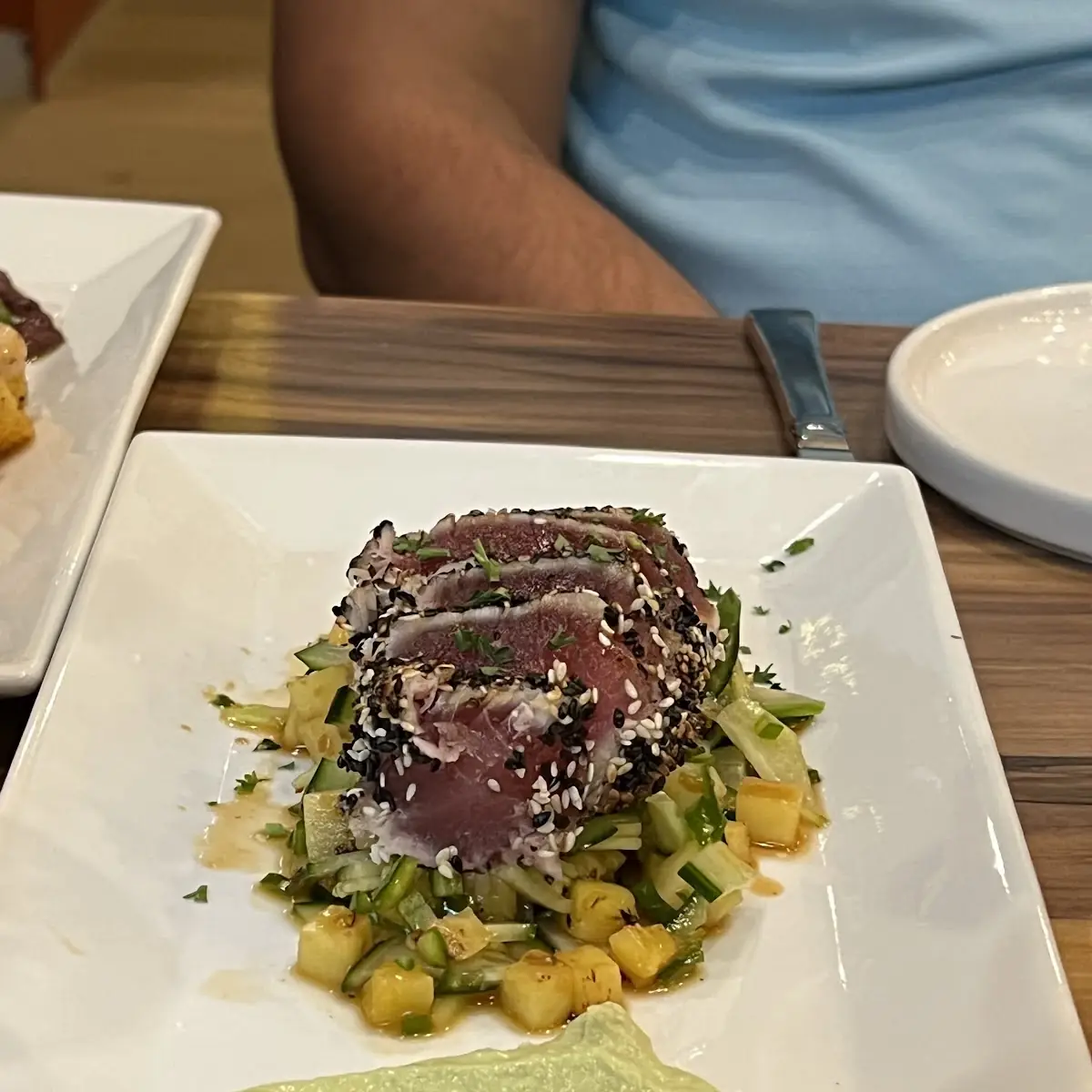 Seared Ahi Tuna with Avocado