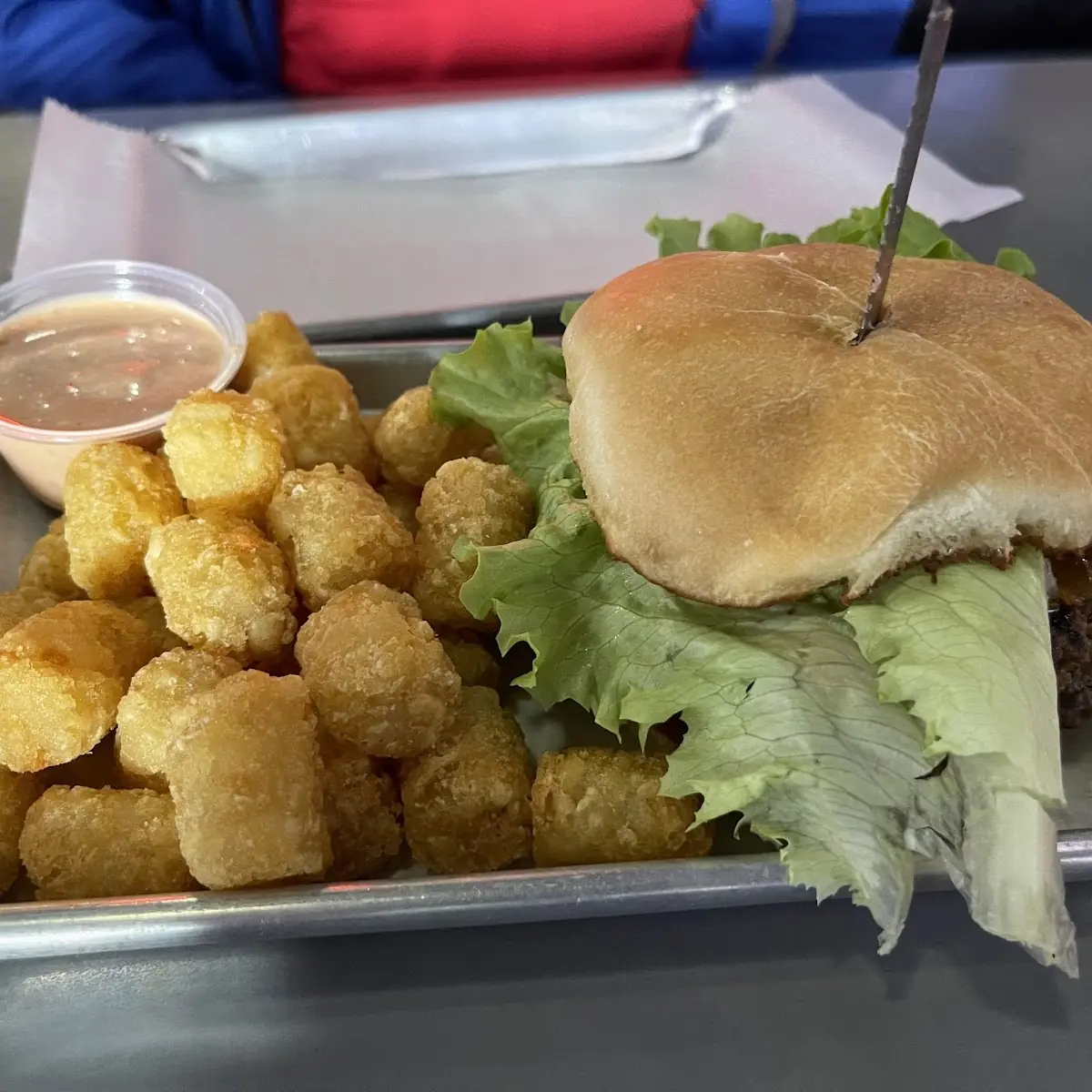 Tater Tot Burger