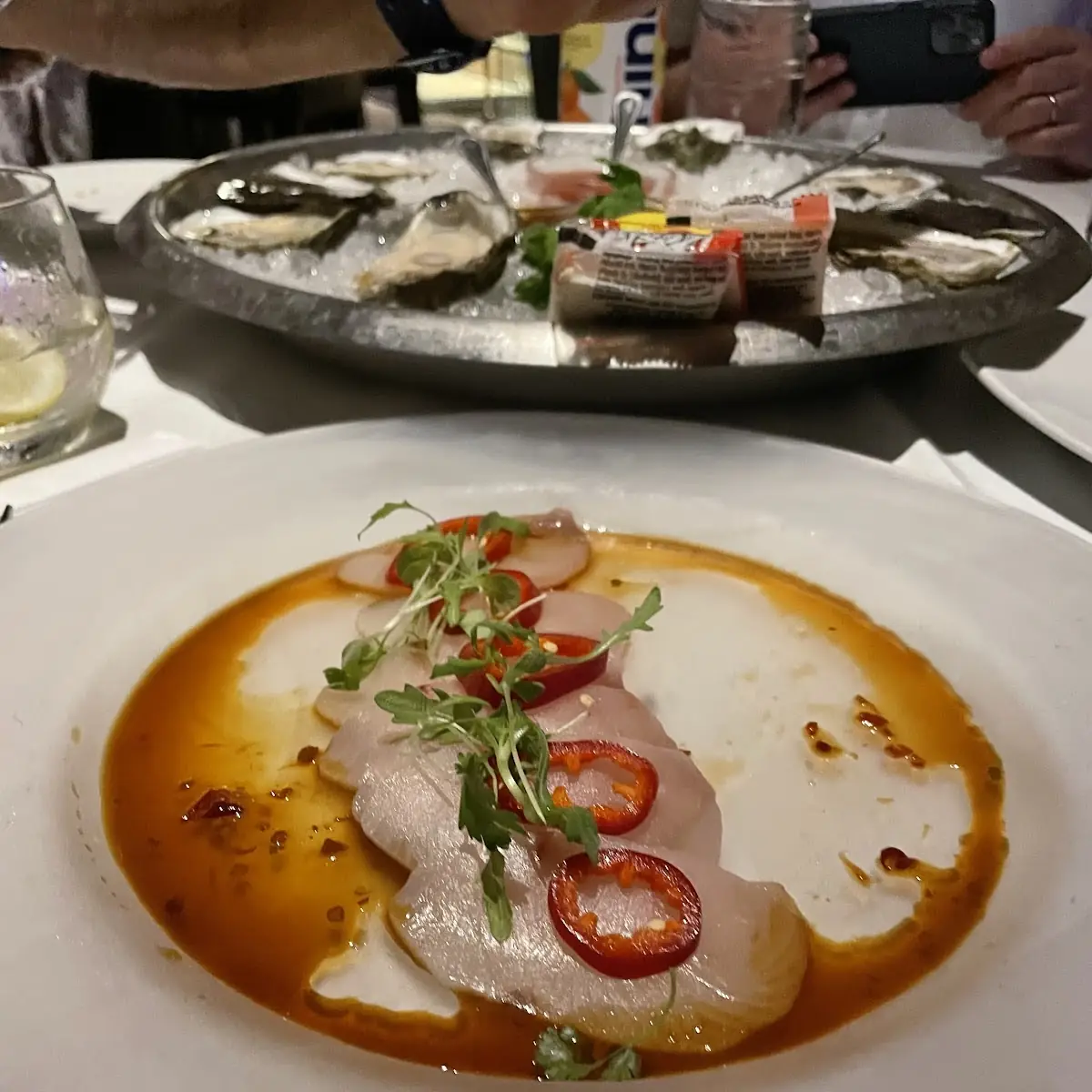 Yellowtail Sashimi