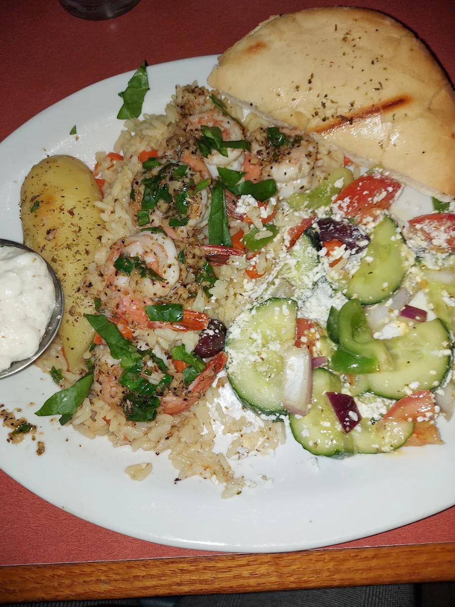 Prawn Souvlaki