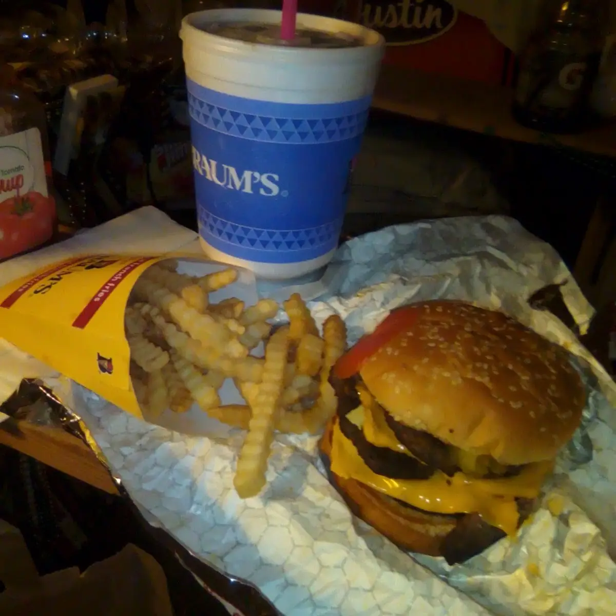Triple Cheeseburger