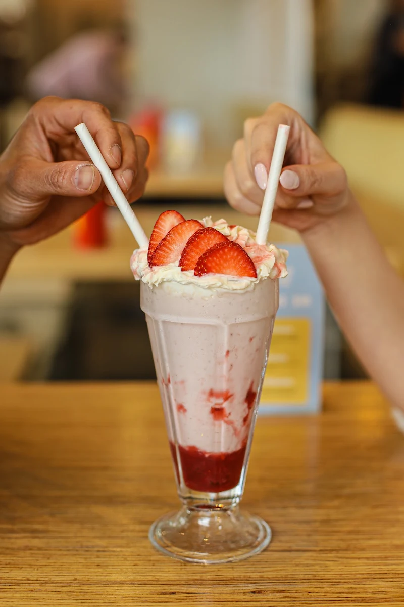 Fraise Milkshakes