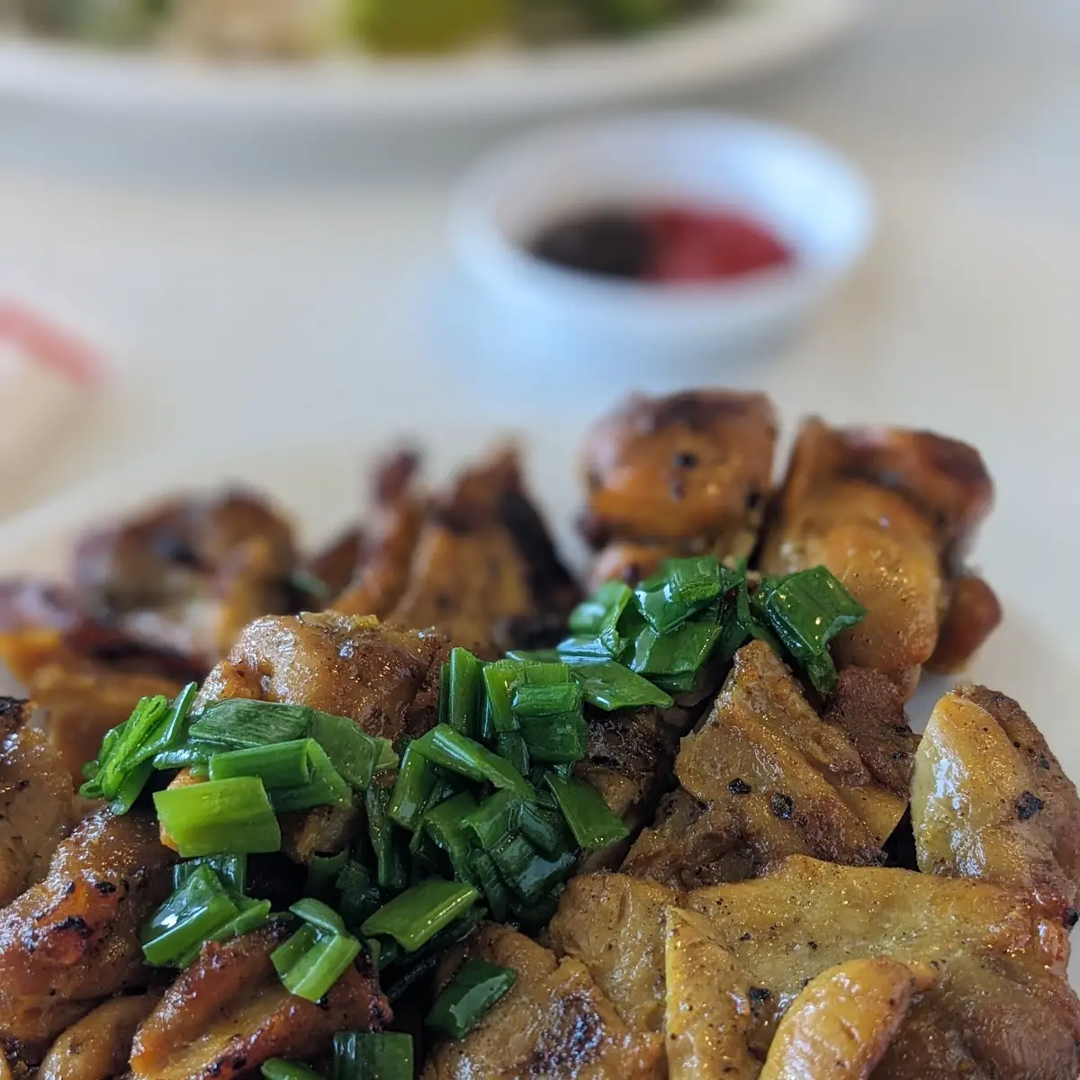 Grilled Chicken with My Pho
