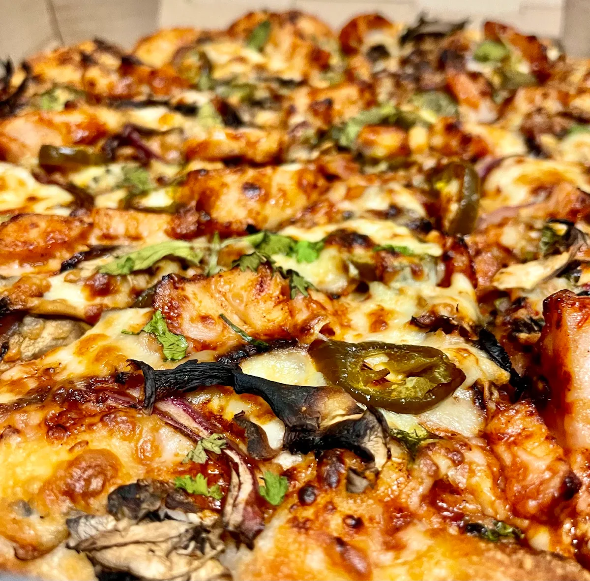 Punjabi BBQ Chicken Pizza (14")