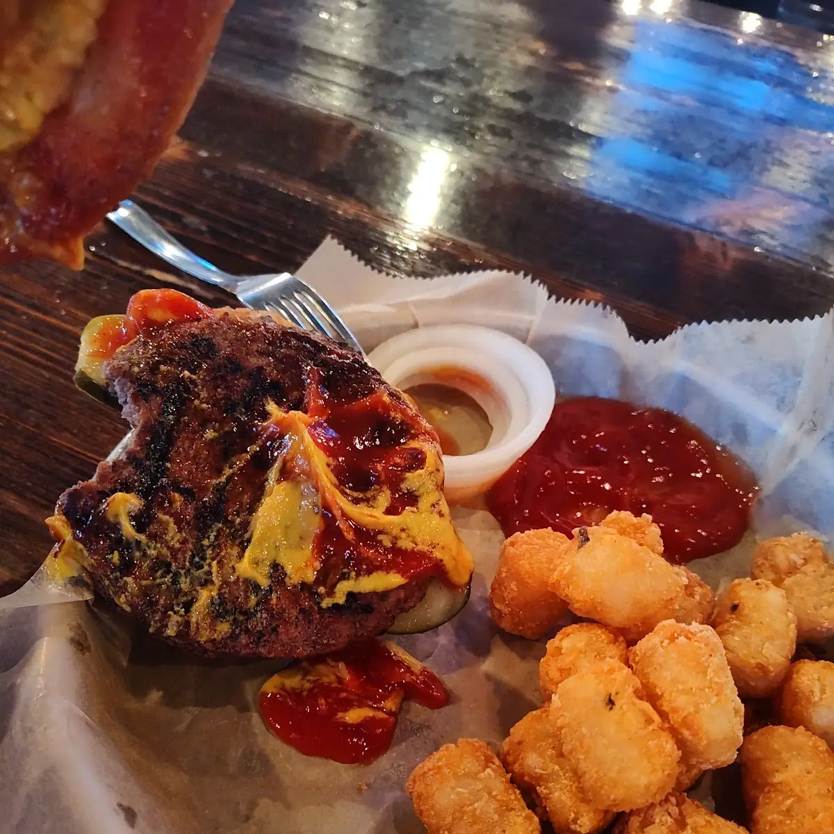 Hamburger and Tater Tots