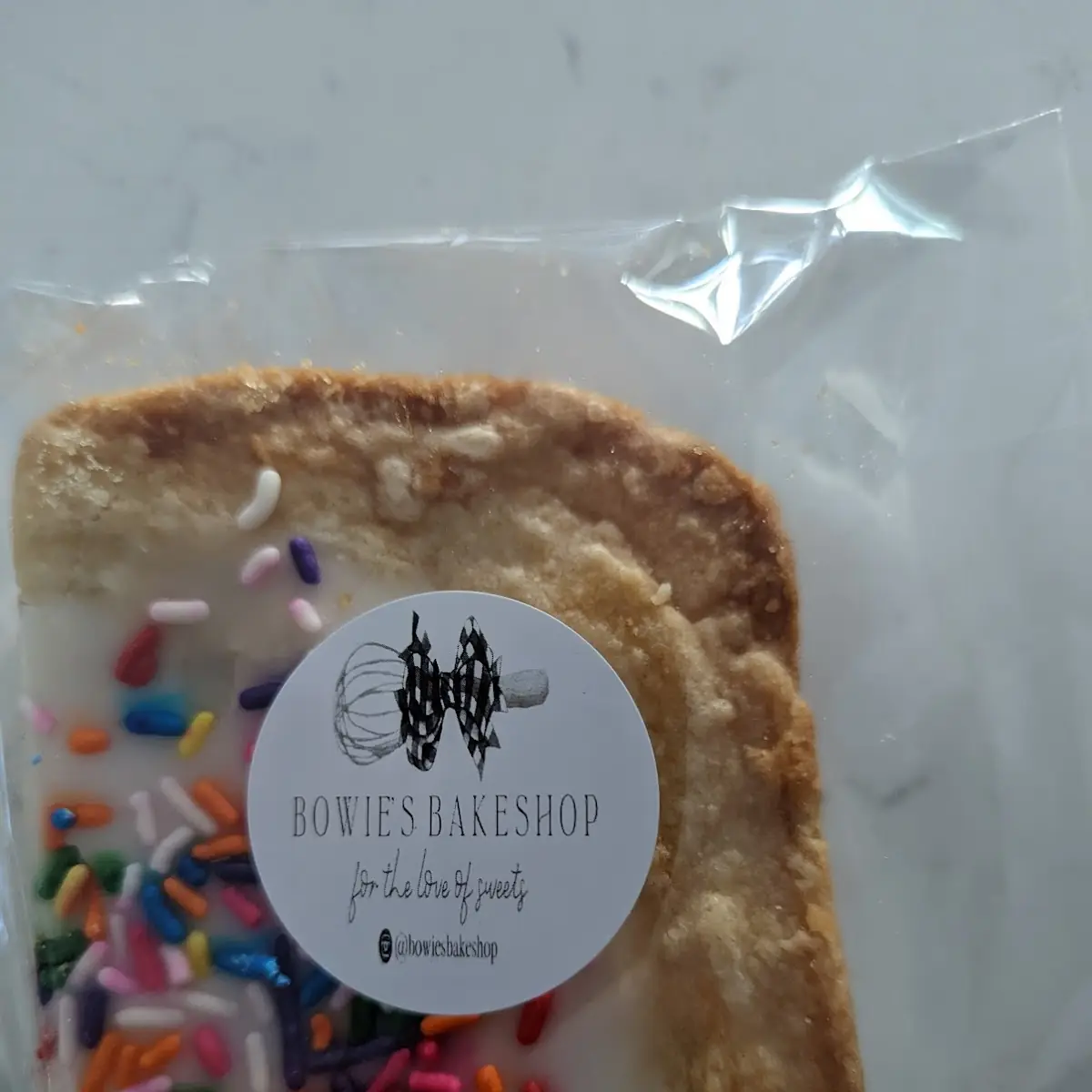 Strawberry Pop Tart Shortbread