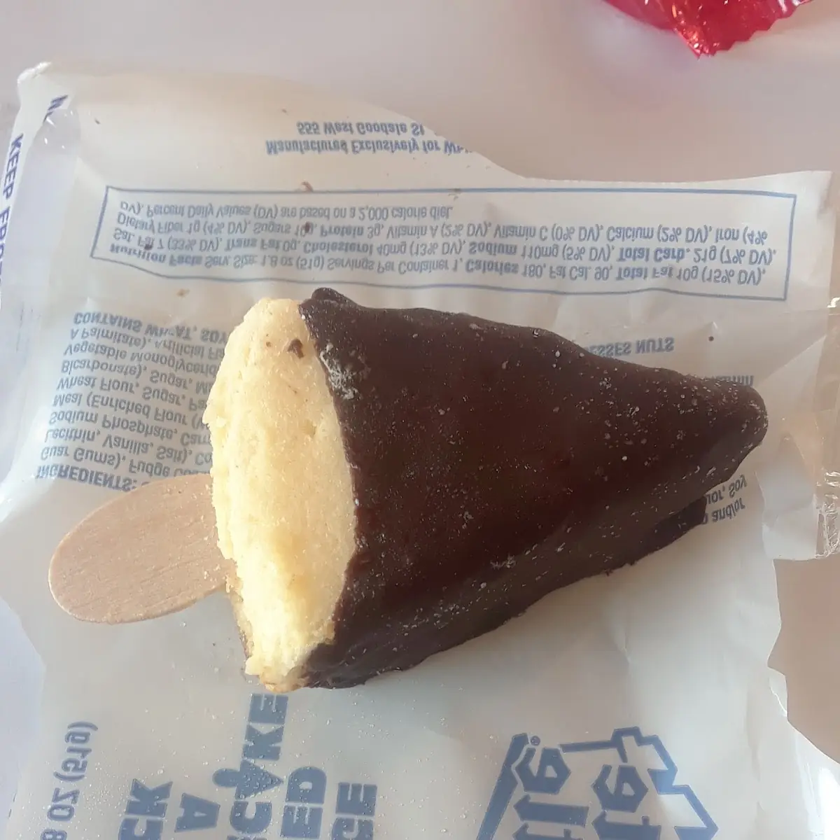 Cheese Cake on a Stick Frozen