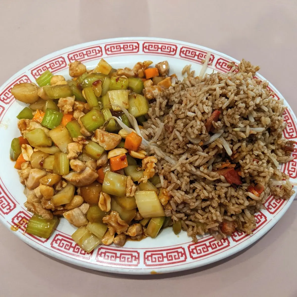Kung Pao Chicken Fried Rice