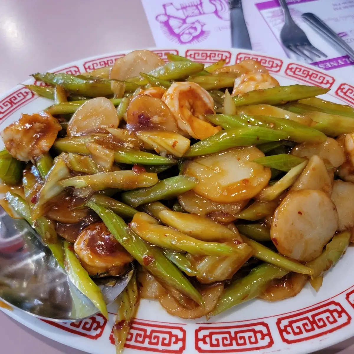 Shrimp w Garlic Sauce