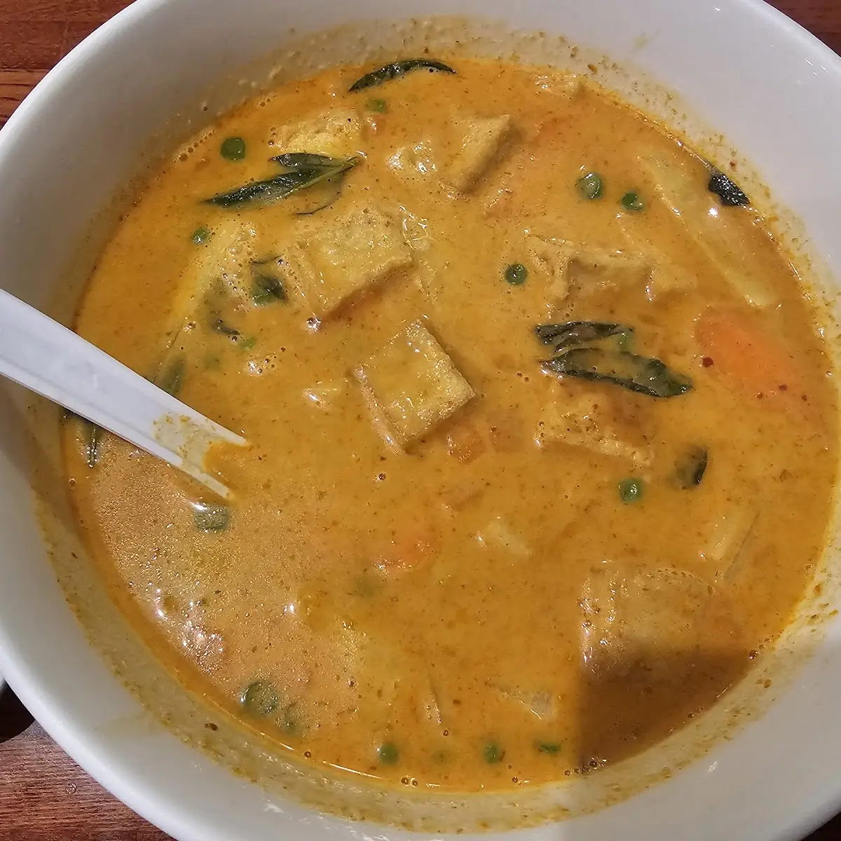 Spicy Yellow Curry with Tofu