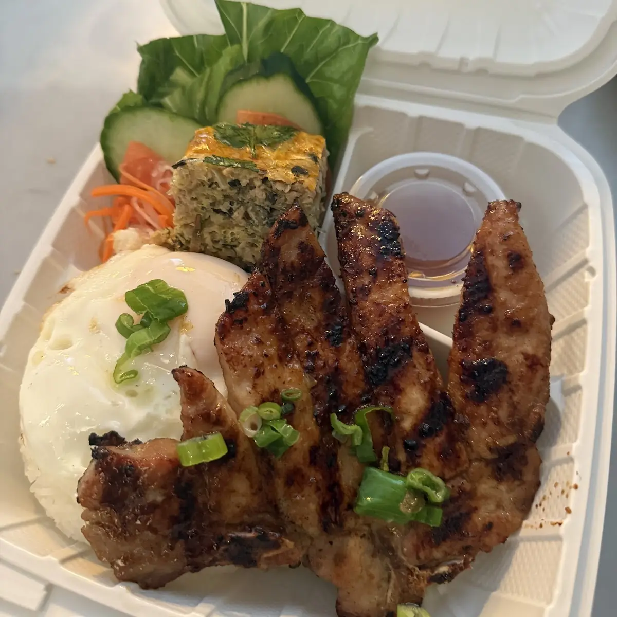Chicken Rice Com GA Nuong