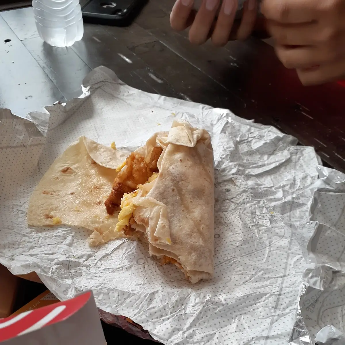 Chicken Breakfast Burrito