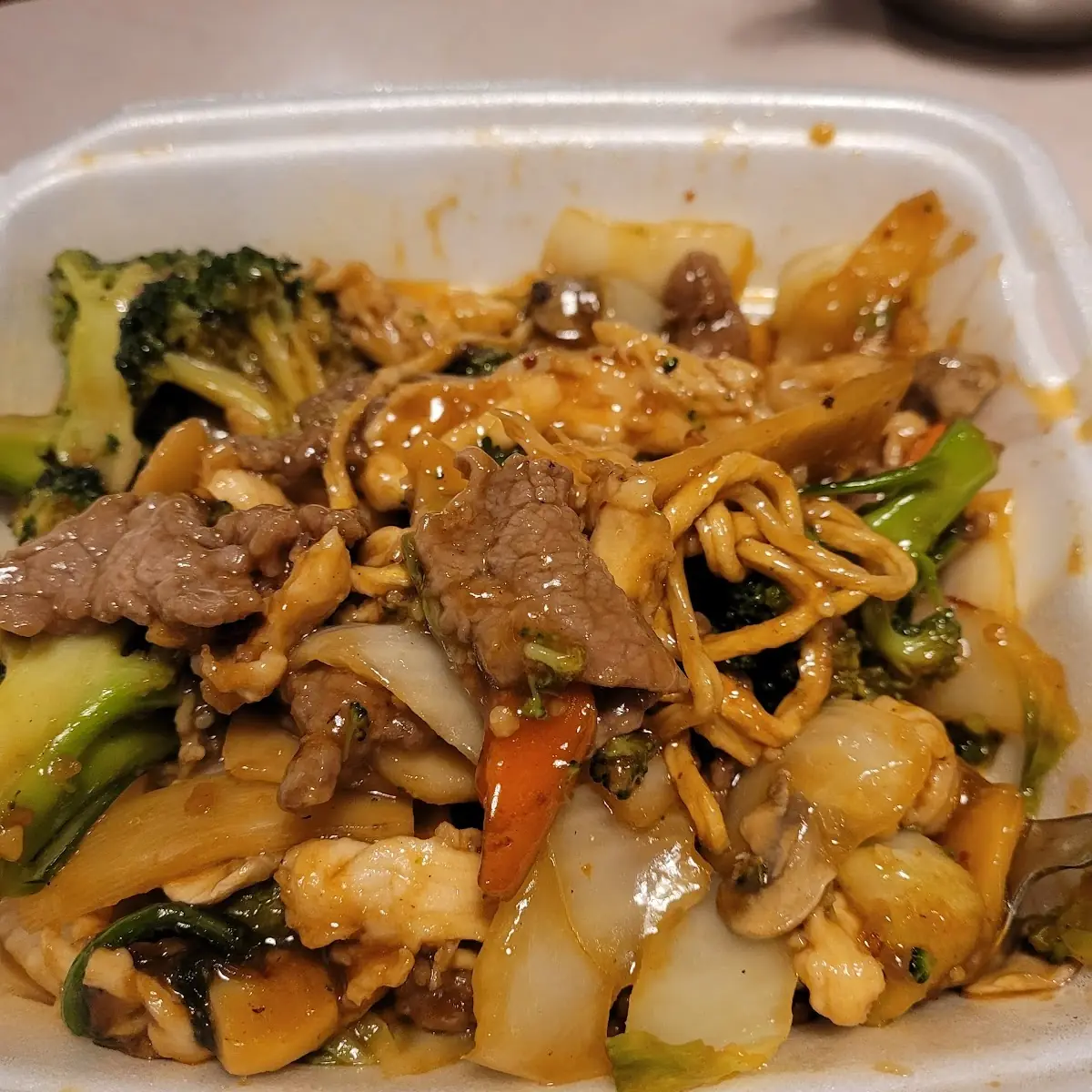 Fresh Pan Fried Noodles