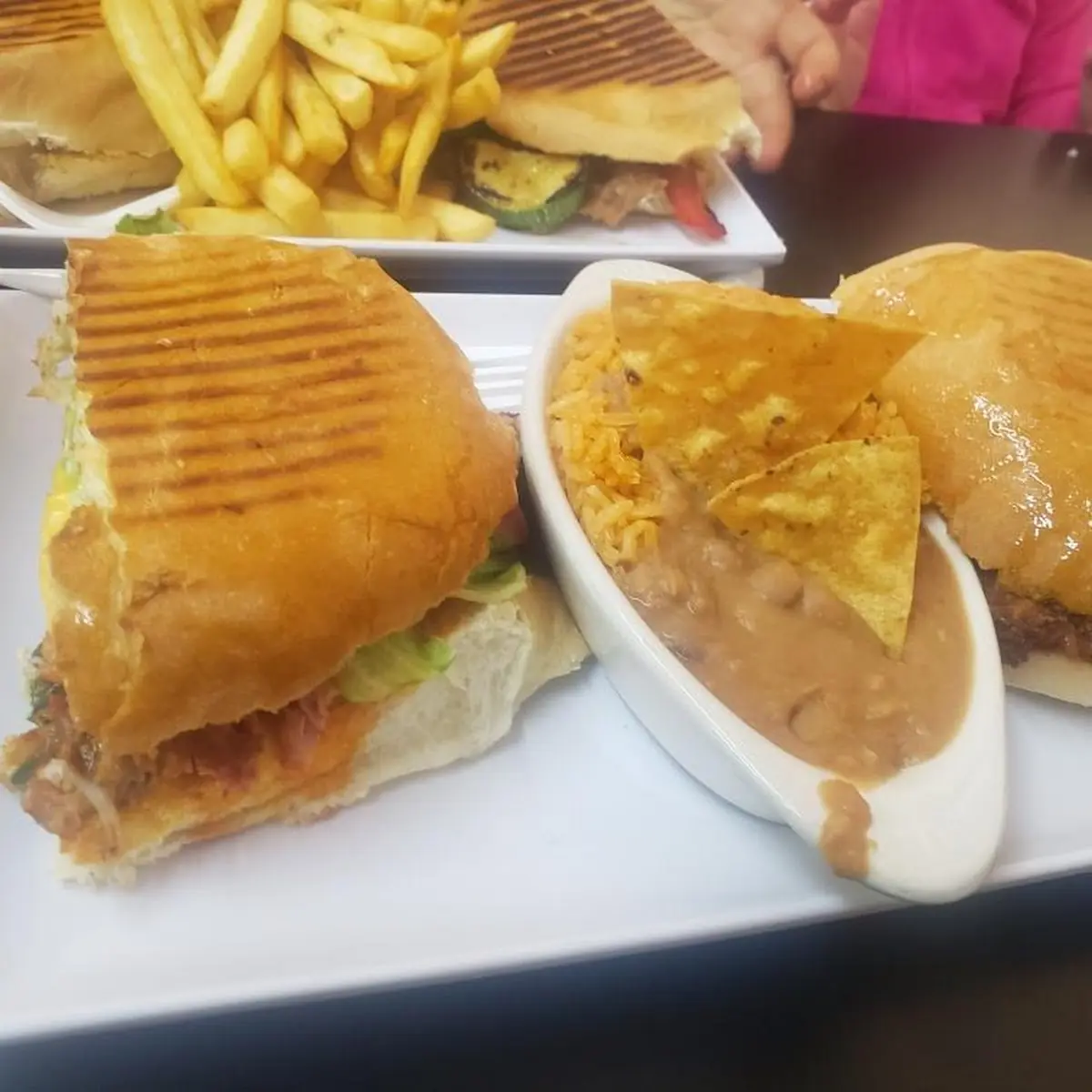 San Lenchito Torta with Rice & Beans