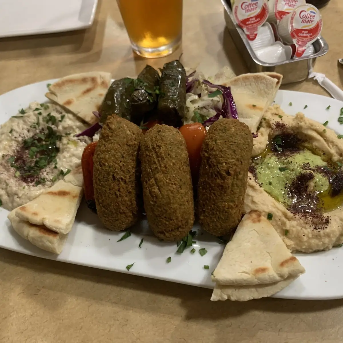 Falafel Mezza Plate