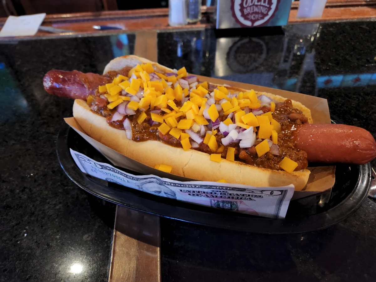 Foot Long Hot Dog