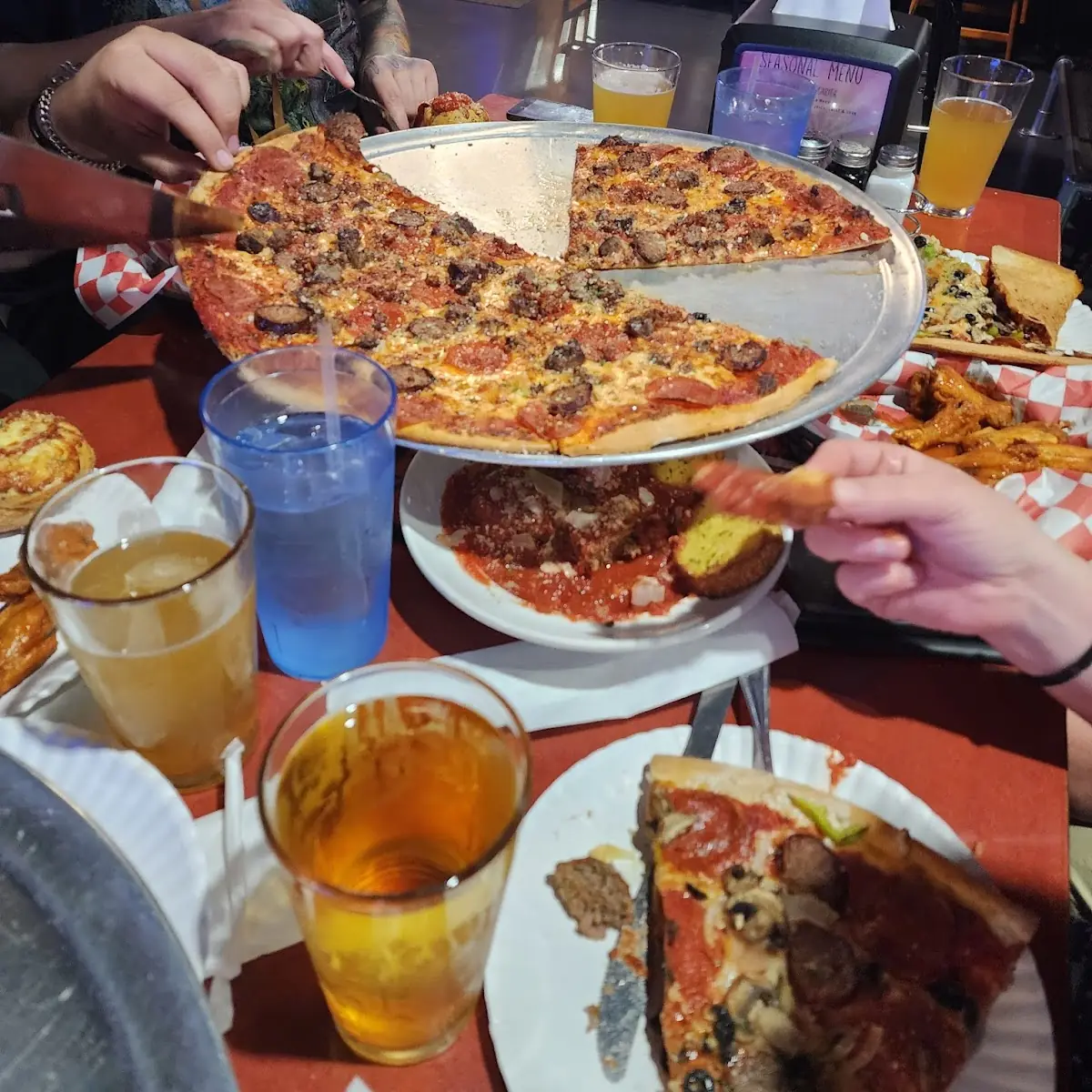 All Meat Pizza