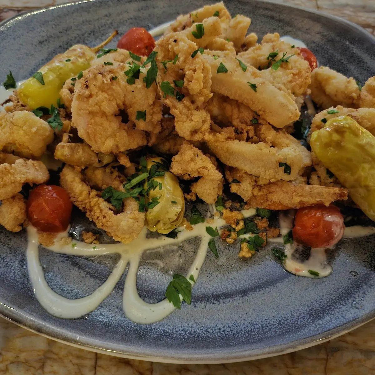 Fried Calamari & Shrimp