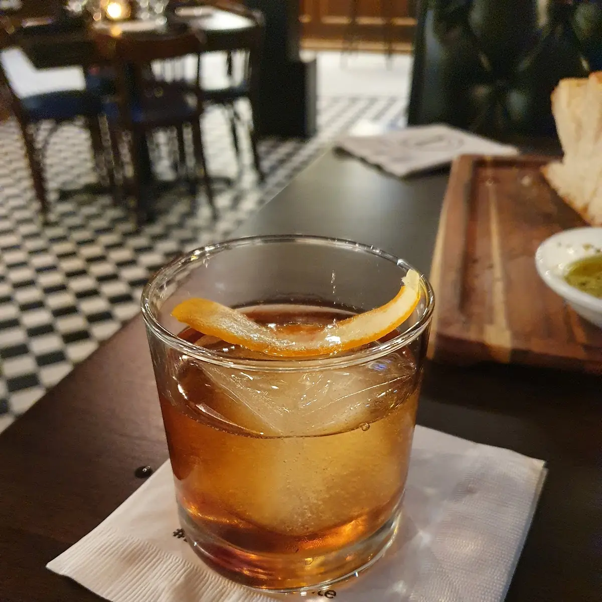 Smoked Old Fashioned