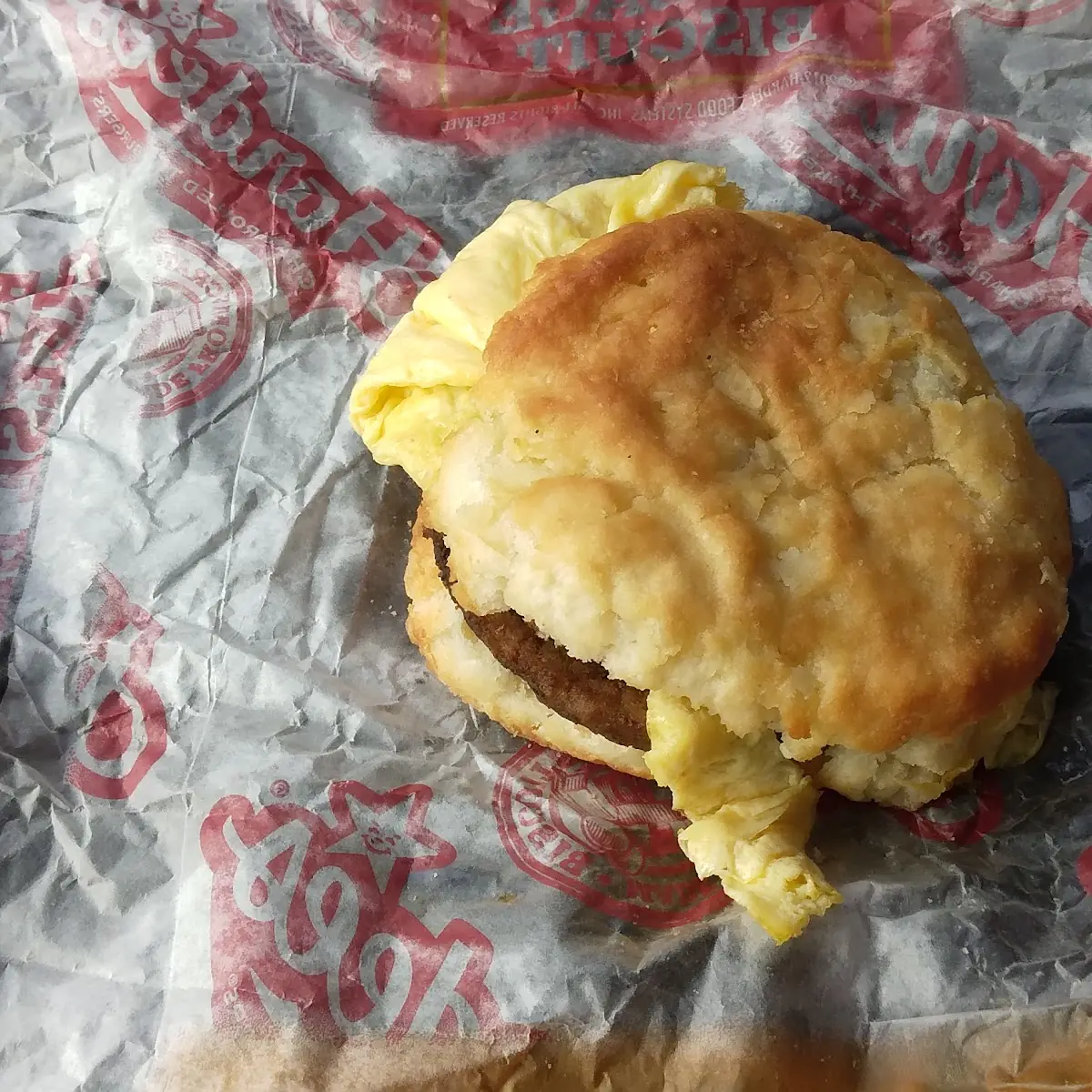Sausage & Egg Biscuit