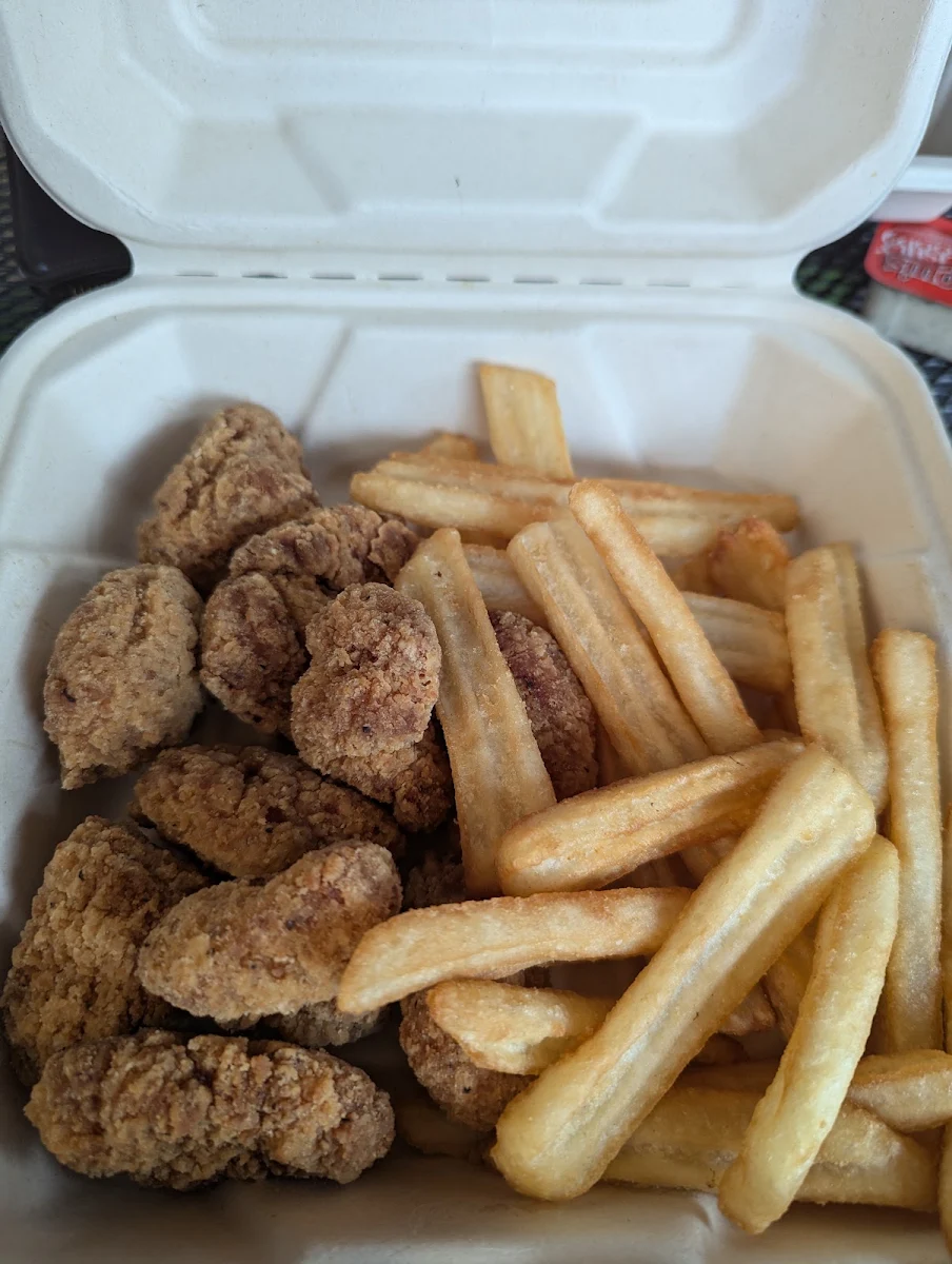 Boneless Chicken Wings and Fries, St. Louis Bar & Grill