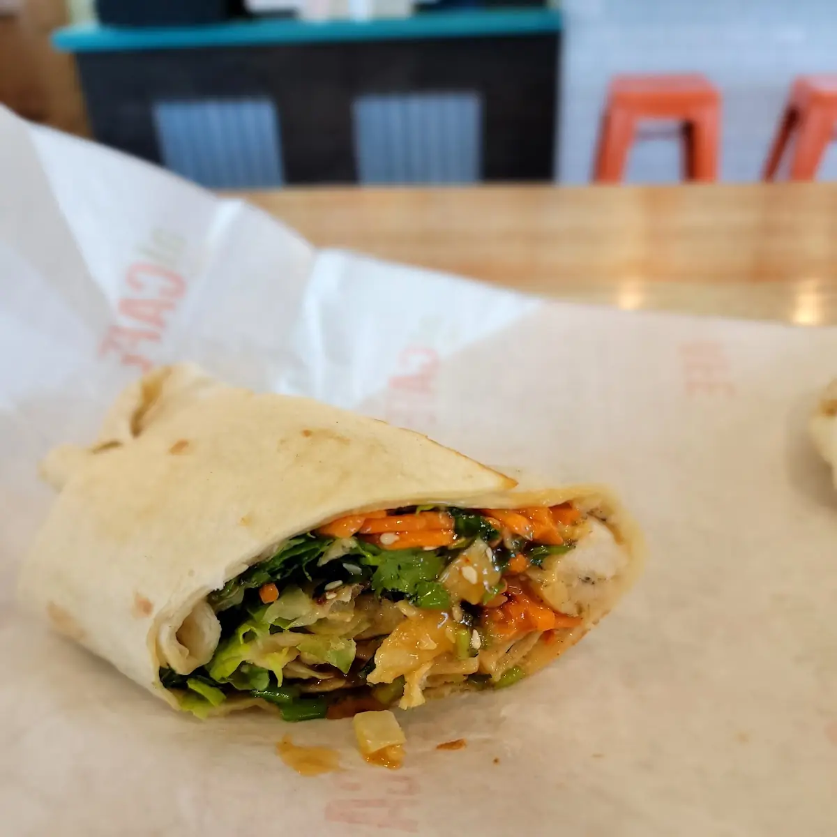 Thai Chicken Wrap