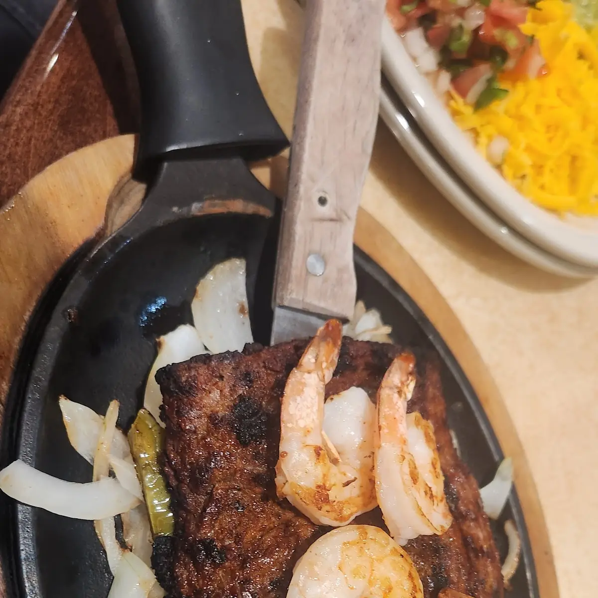 Ribeye & Shrimp