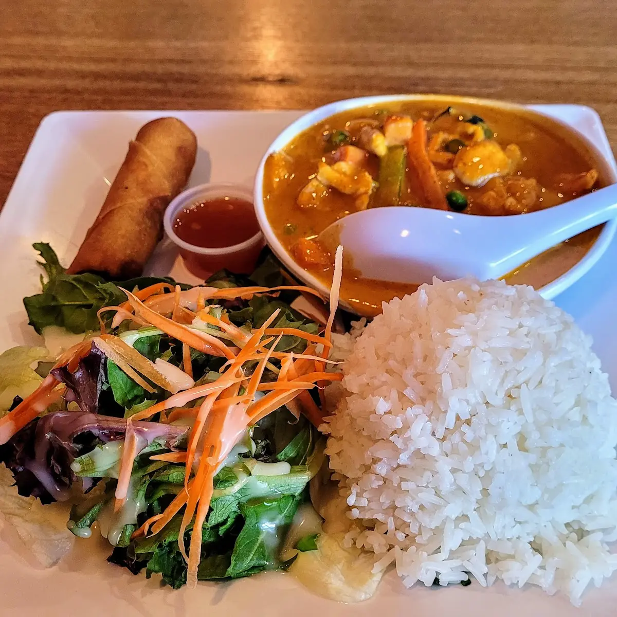 Chicken Panang Curry Lunch Special