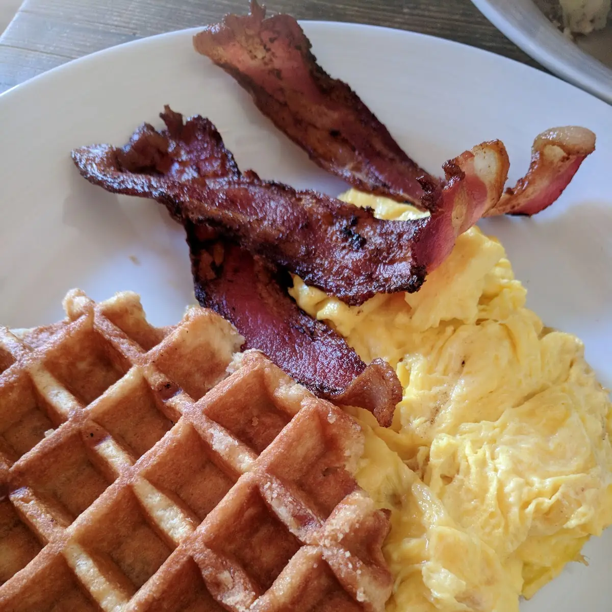 Bacon Chicken & Waffles