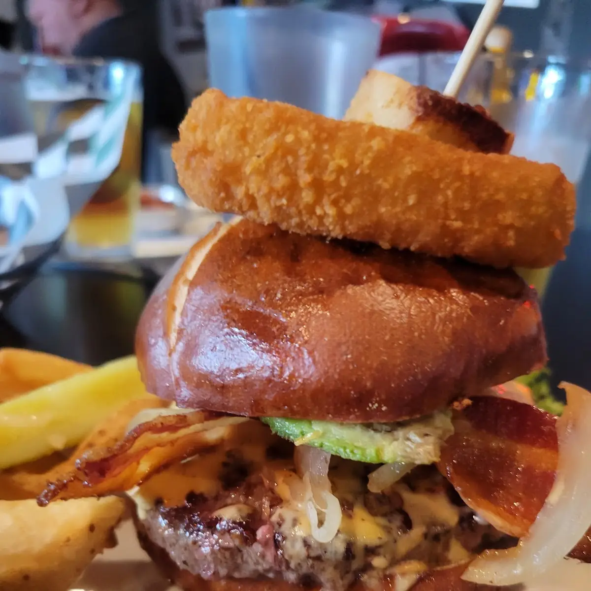Beer Cheese Burger