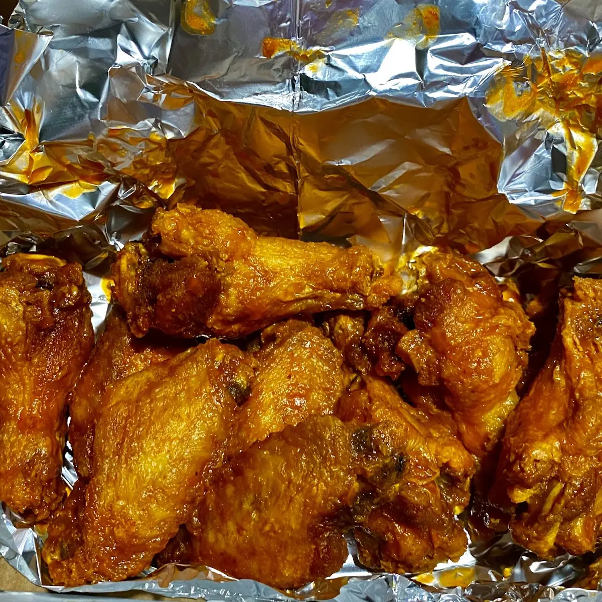 Traditional Chicken Wings with Medium Hot Sauce