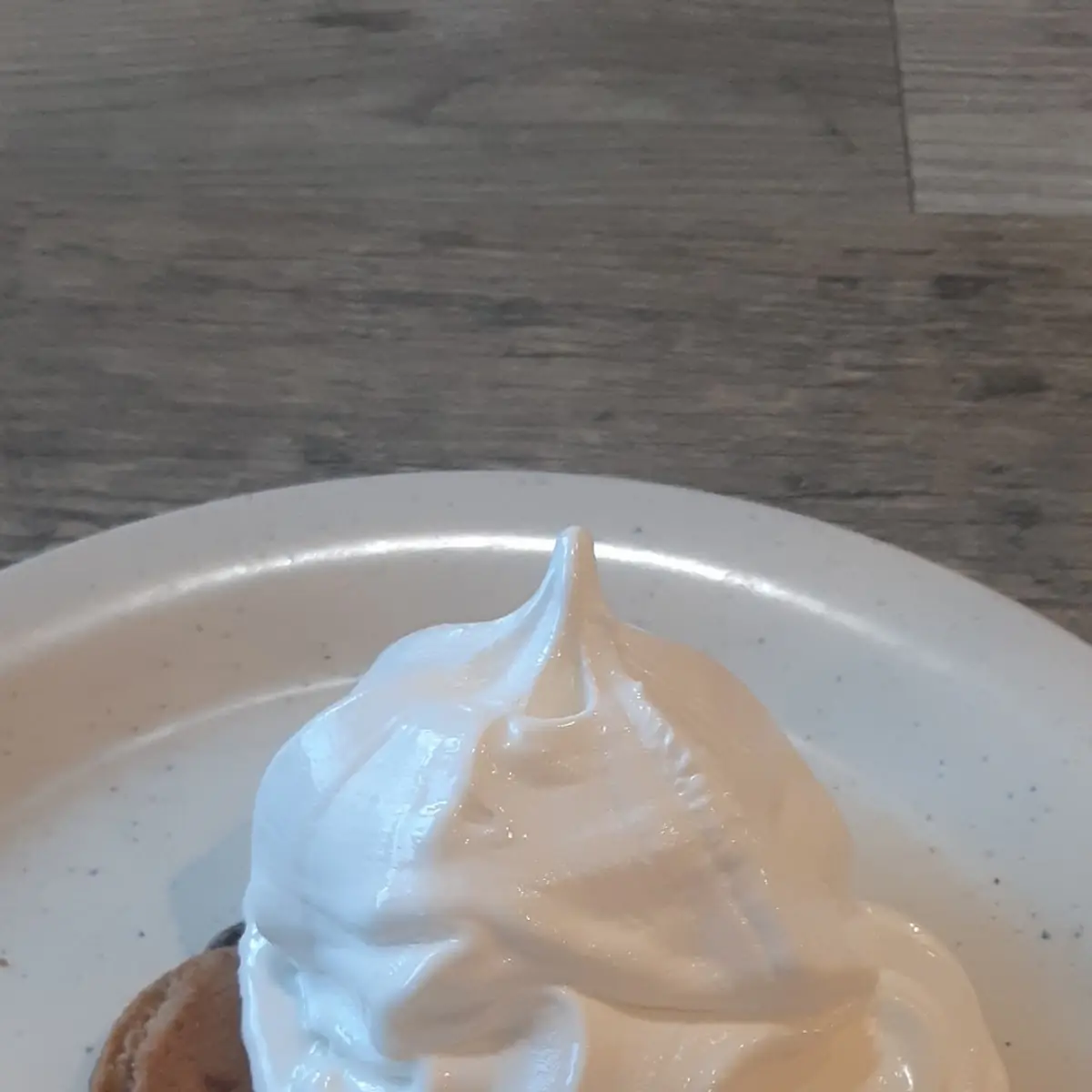 Baked Cookie with Soft Serve
