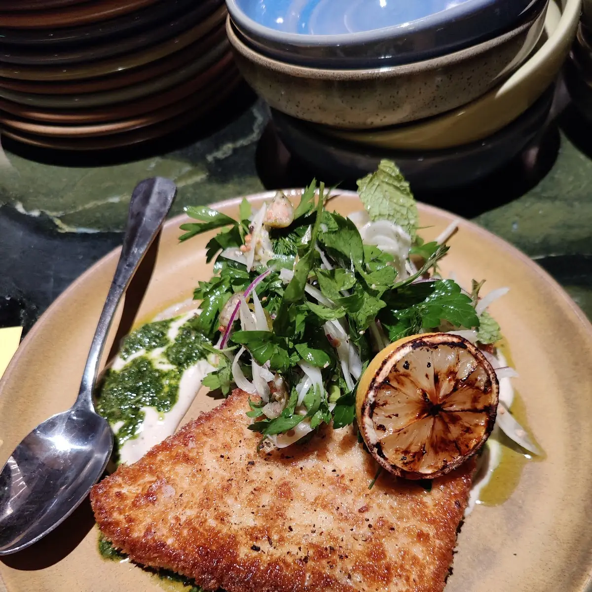 Swordfish Schnitzel