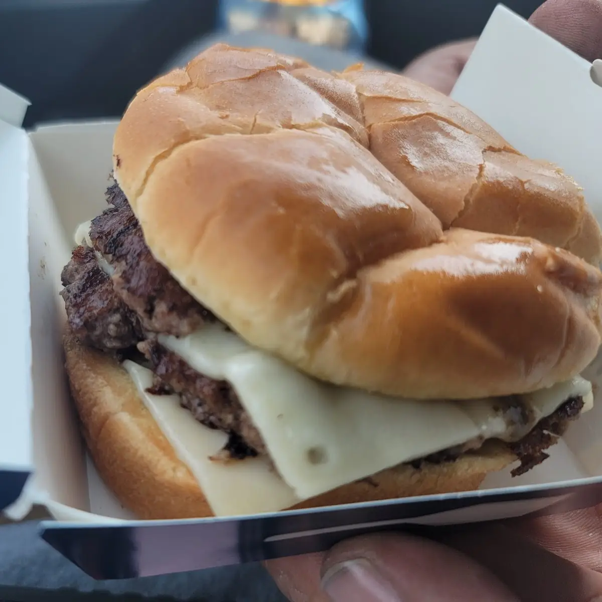 Double Swiss Burger