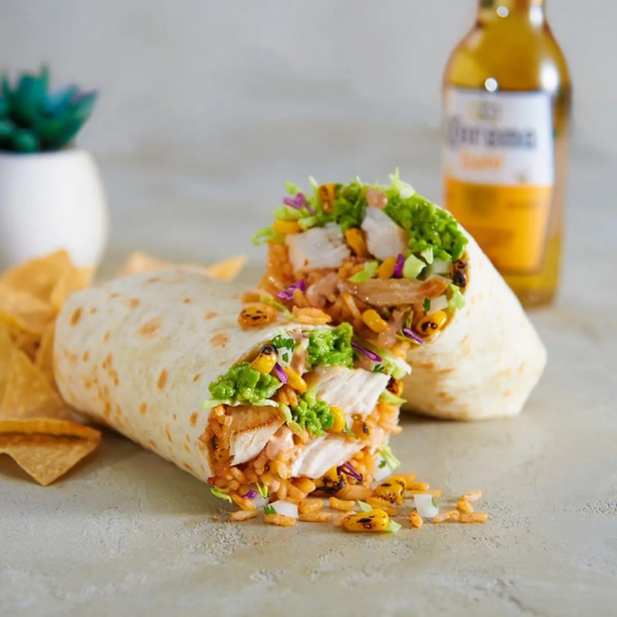 Burrito Especial with Veggies