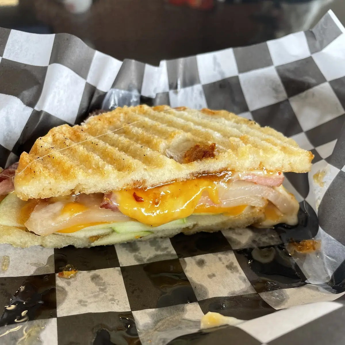 Breakfast Sandwich with Bacon Egg and Cheese