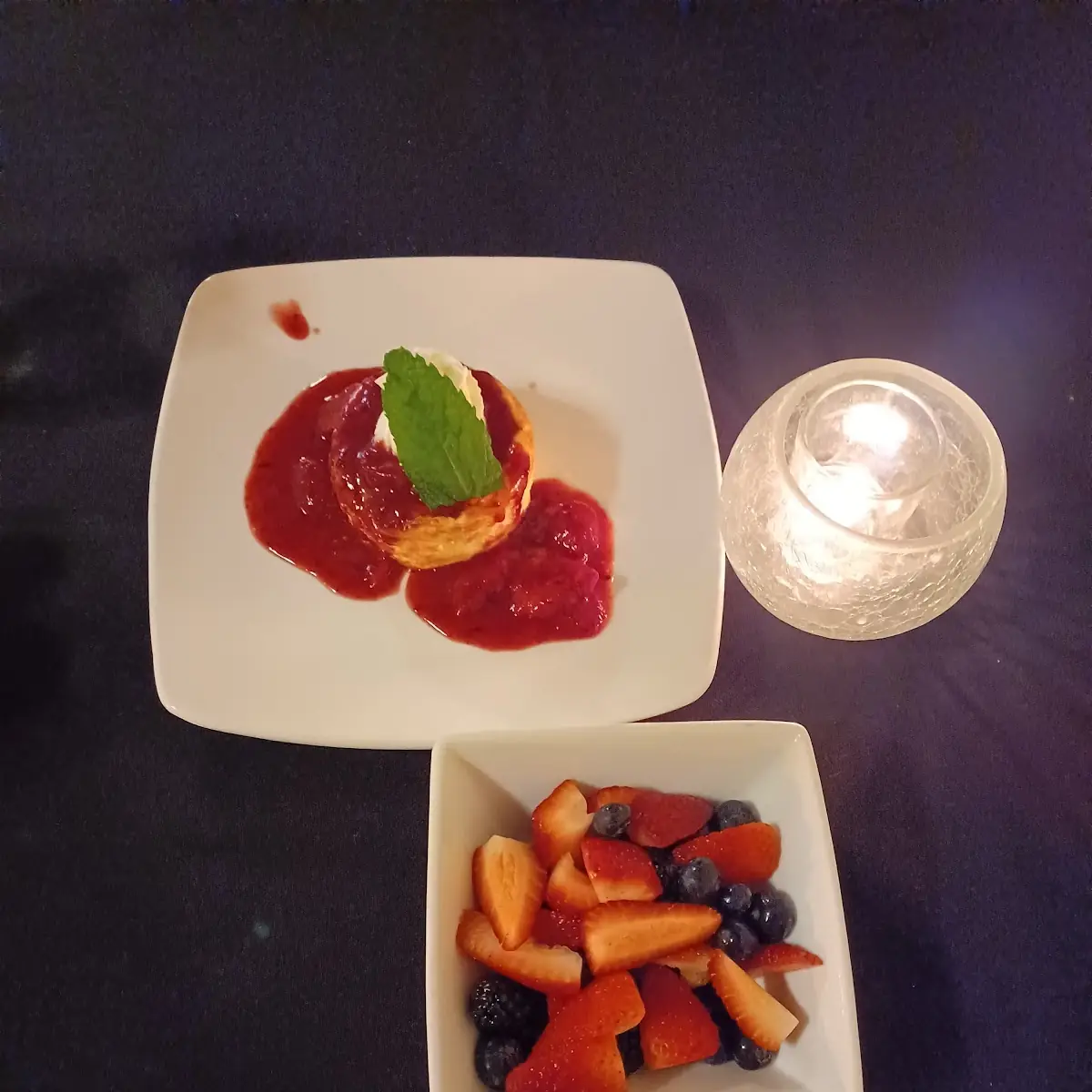 Basque Cheesecake on Top