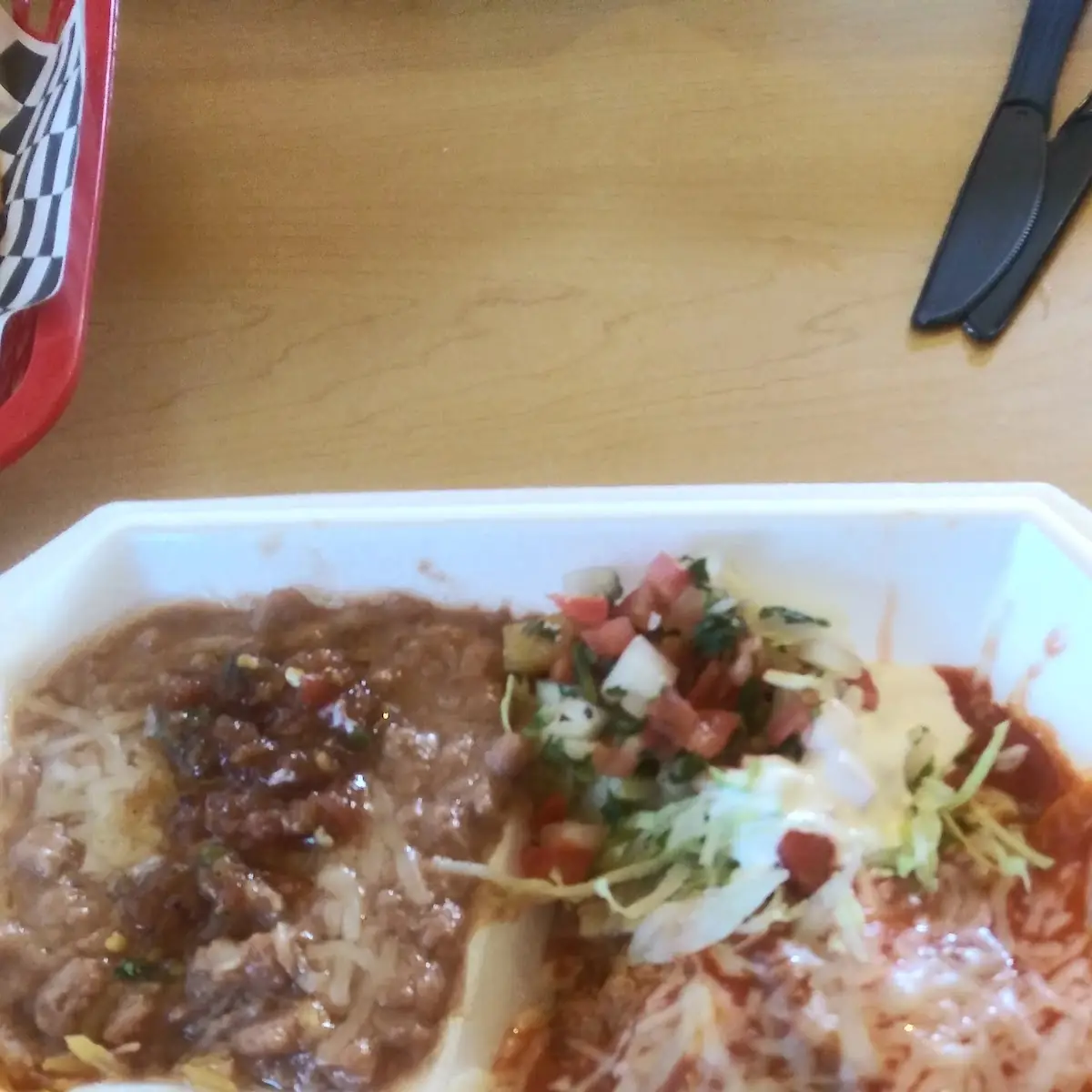 Chile Relleno Y Enchilsda