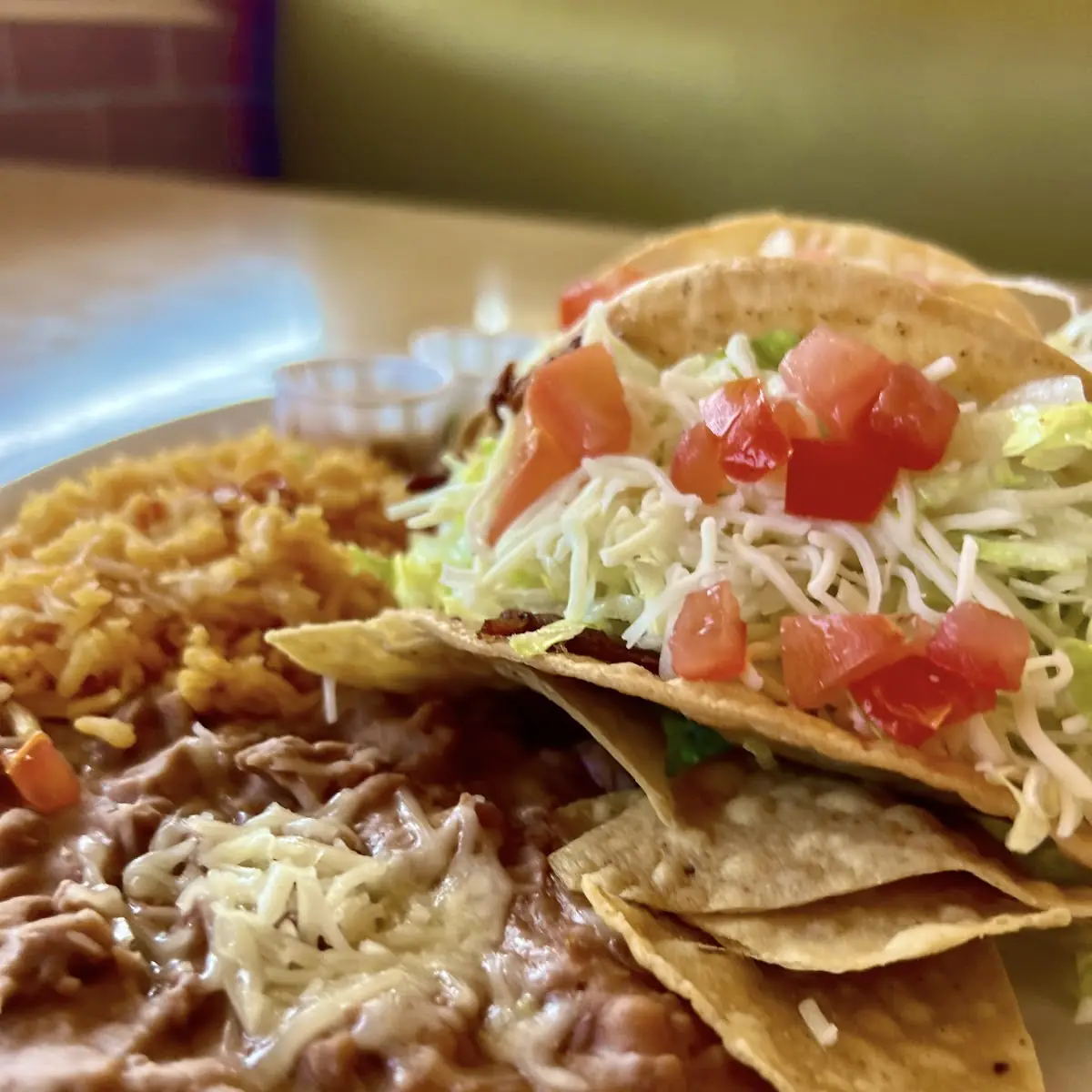 Crispy Shredded Beef Taco Combo