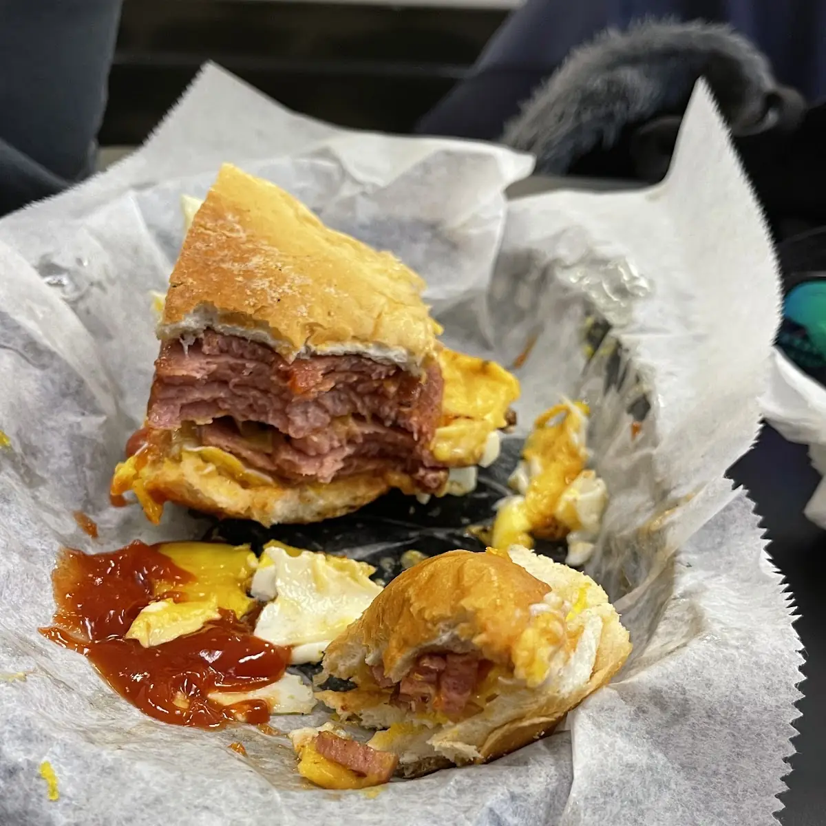 Taylor Ham Egg and Cheese