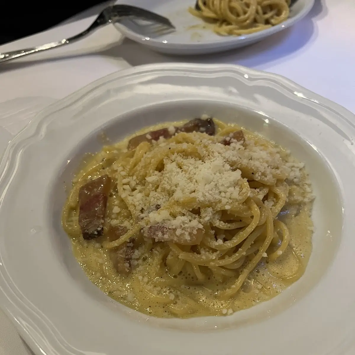 Spaghetti Carbonara Verde