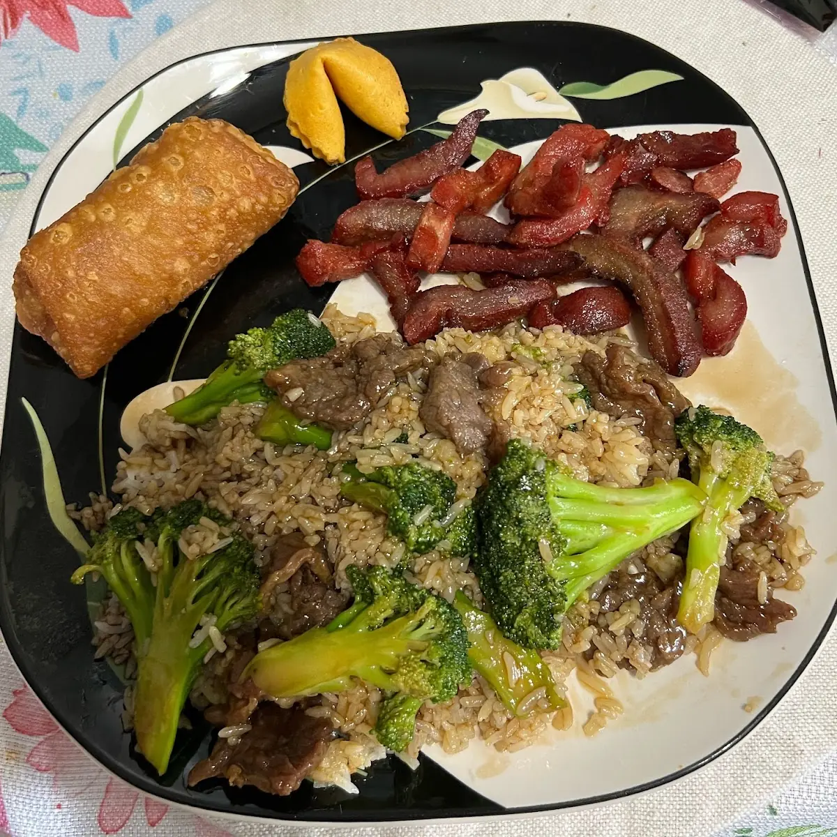 Roast Pork with Broccoli