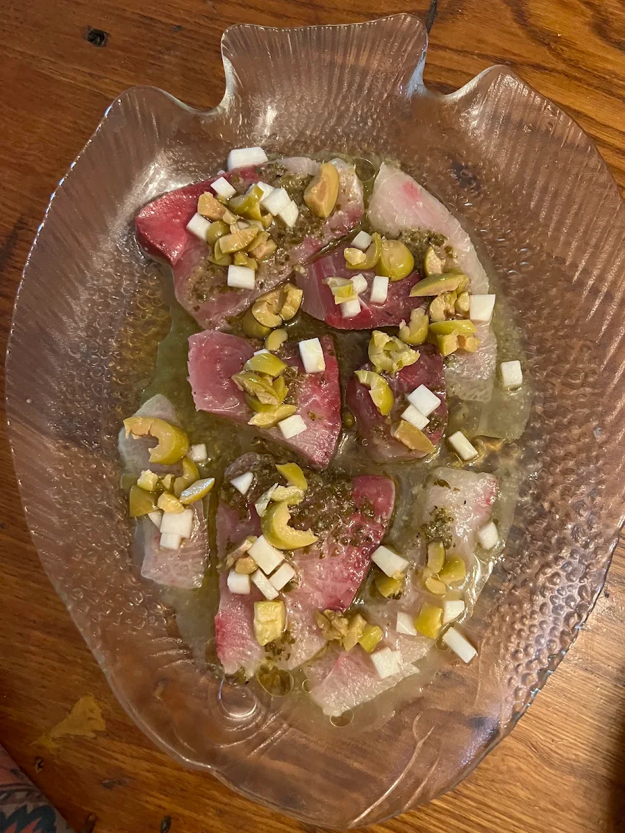 Hamachi Crudo, Donna’s
