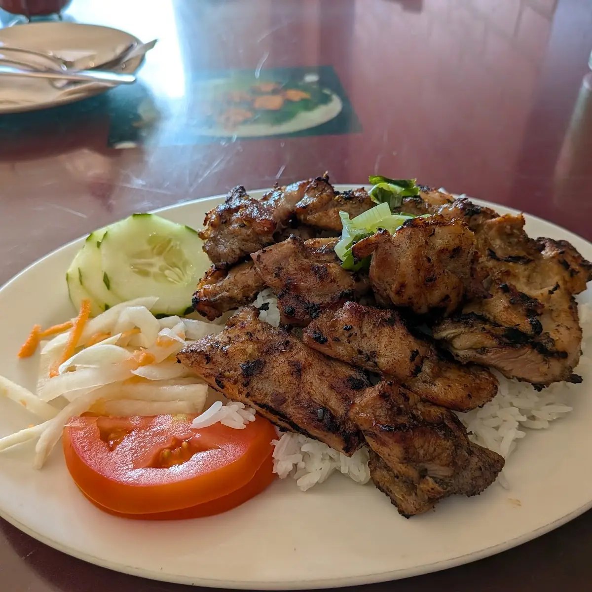 Grilled Chicken Rice Lemongrass