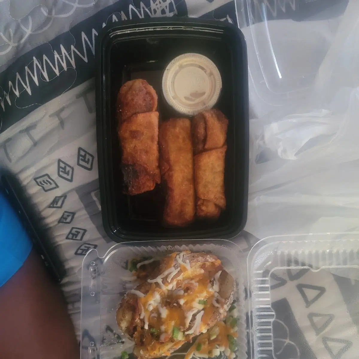 Pork BBQ Egg Rolls