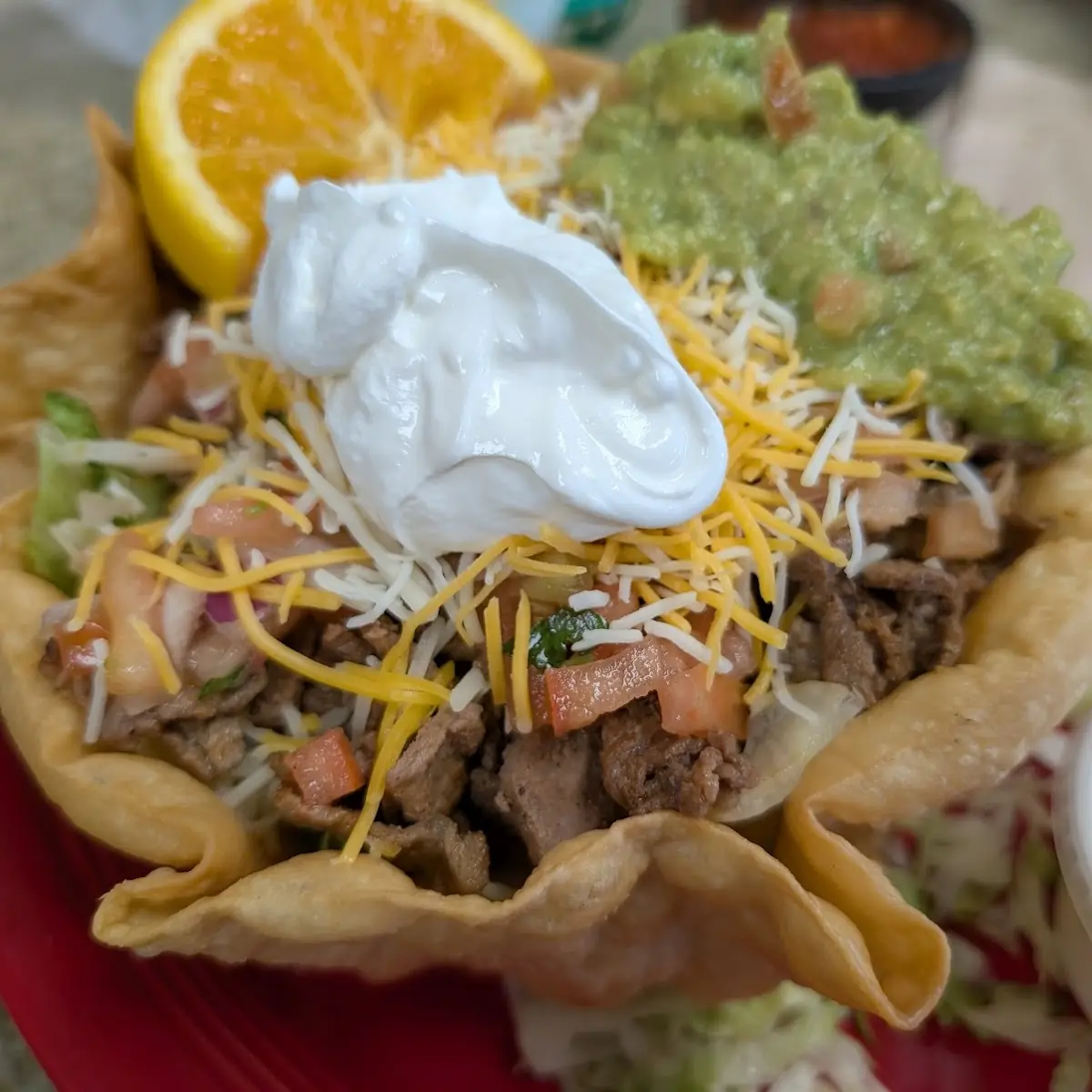Massive Steak Taco Salad